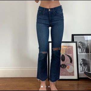 J. Crew Billie Demi Boot Crop Jeans